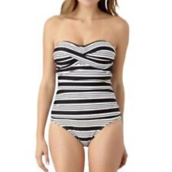 Catalina Other - Catalina Monochrome Striped Swimwear